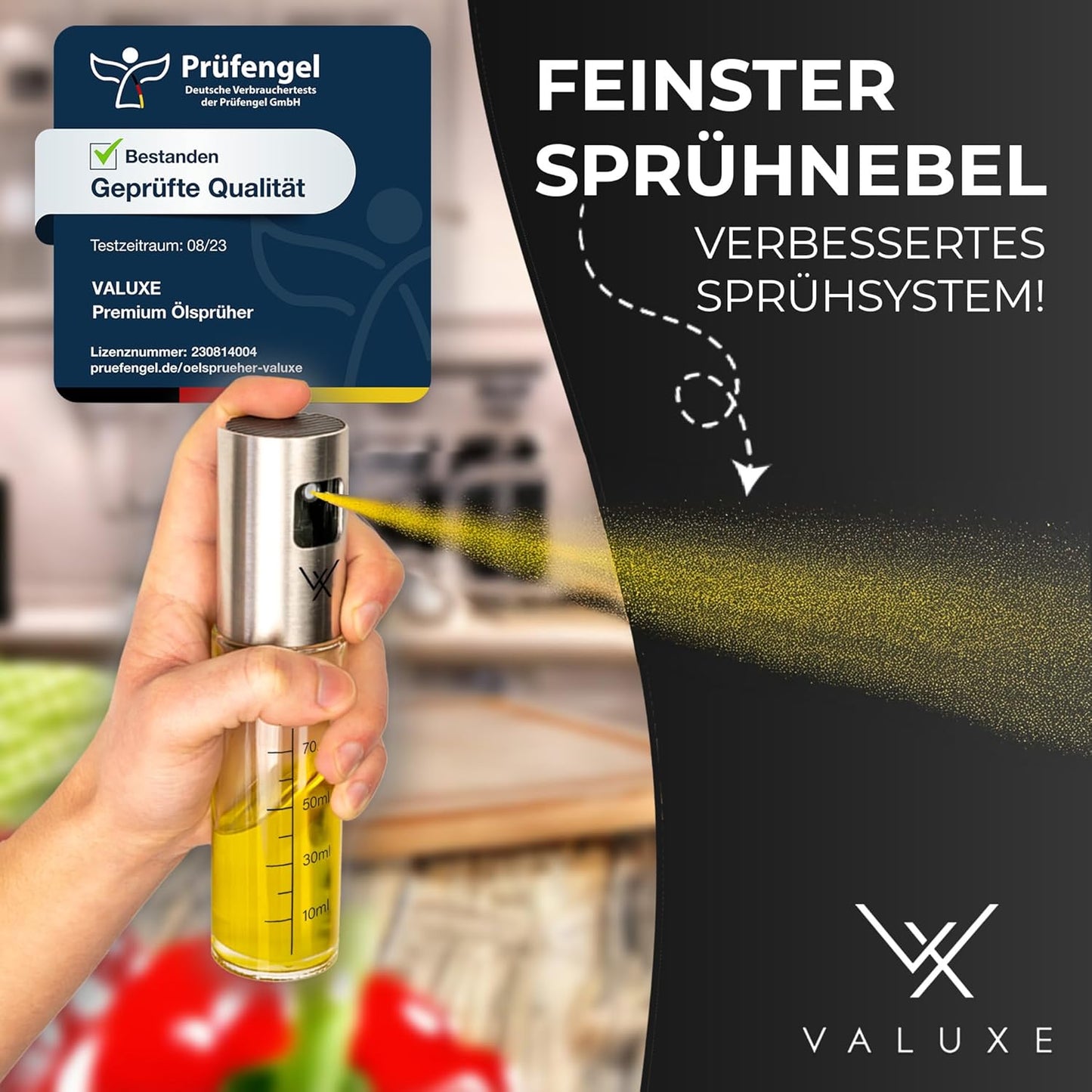 Ölsprüher CLEAR silber