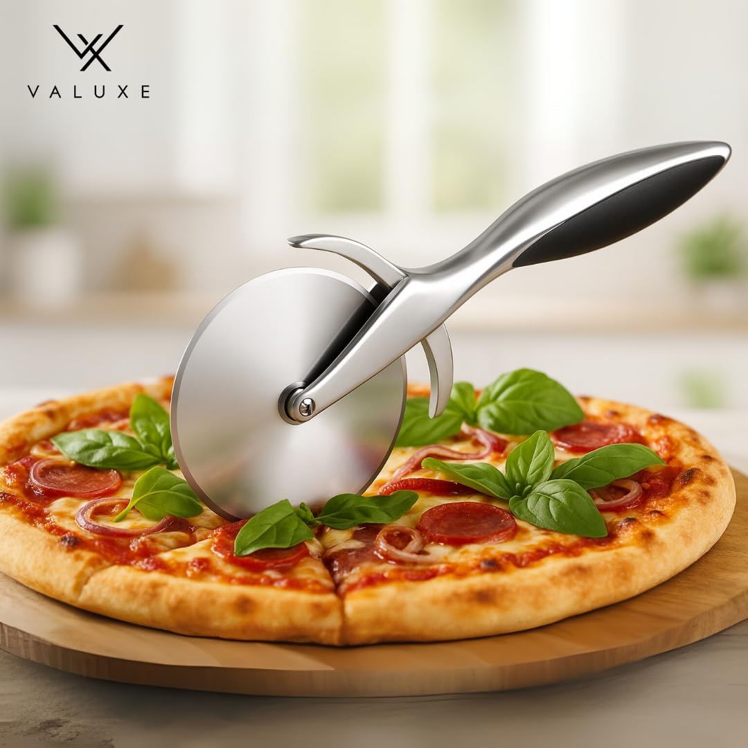 Pizzaschneider Silber