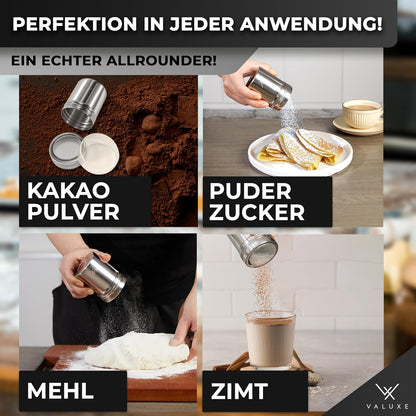 Puderzuckerstreuer Set