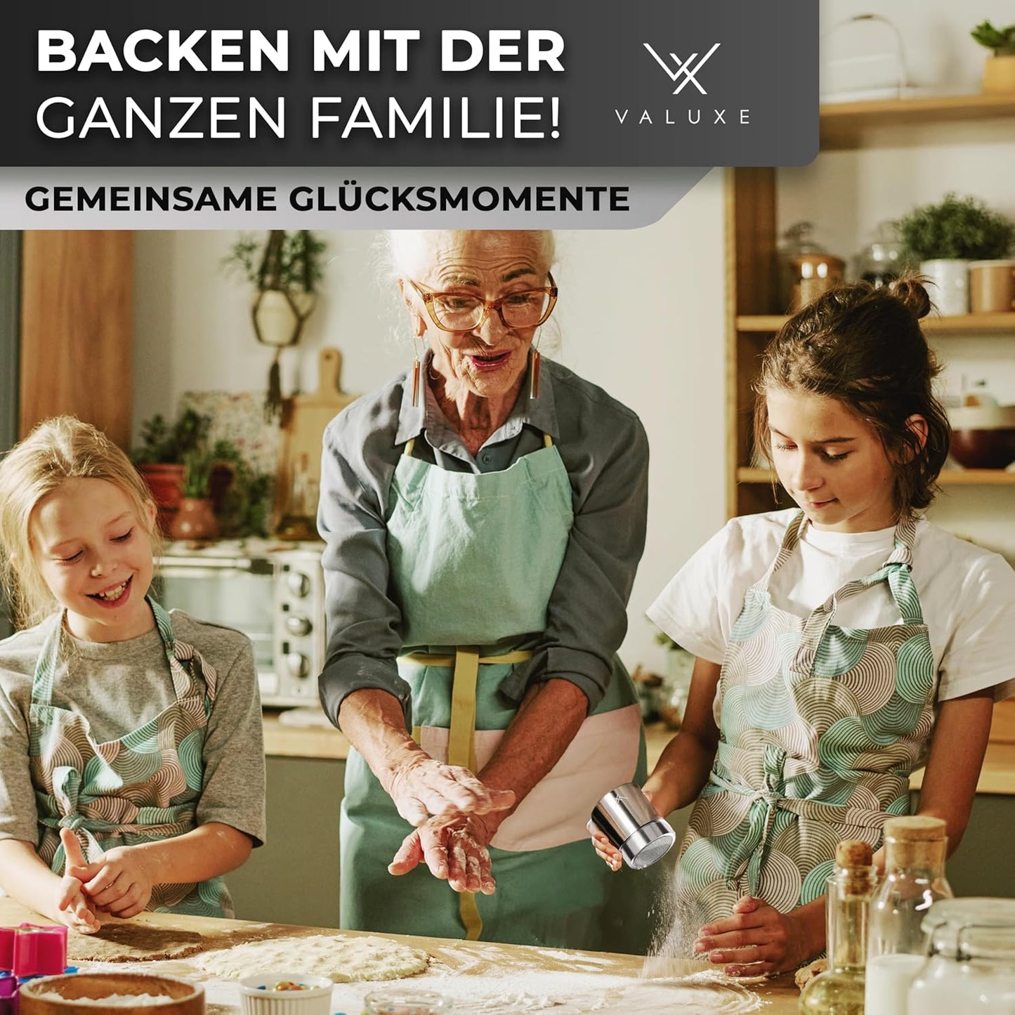 Puderzuckerstreuer Set