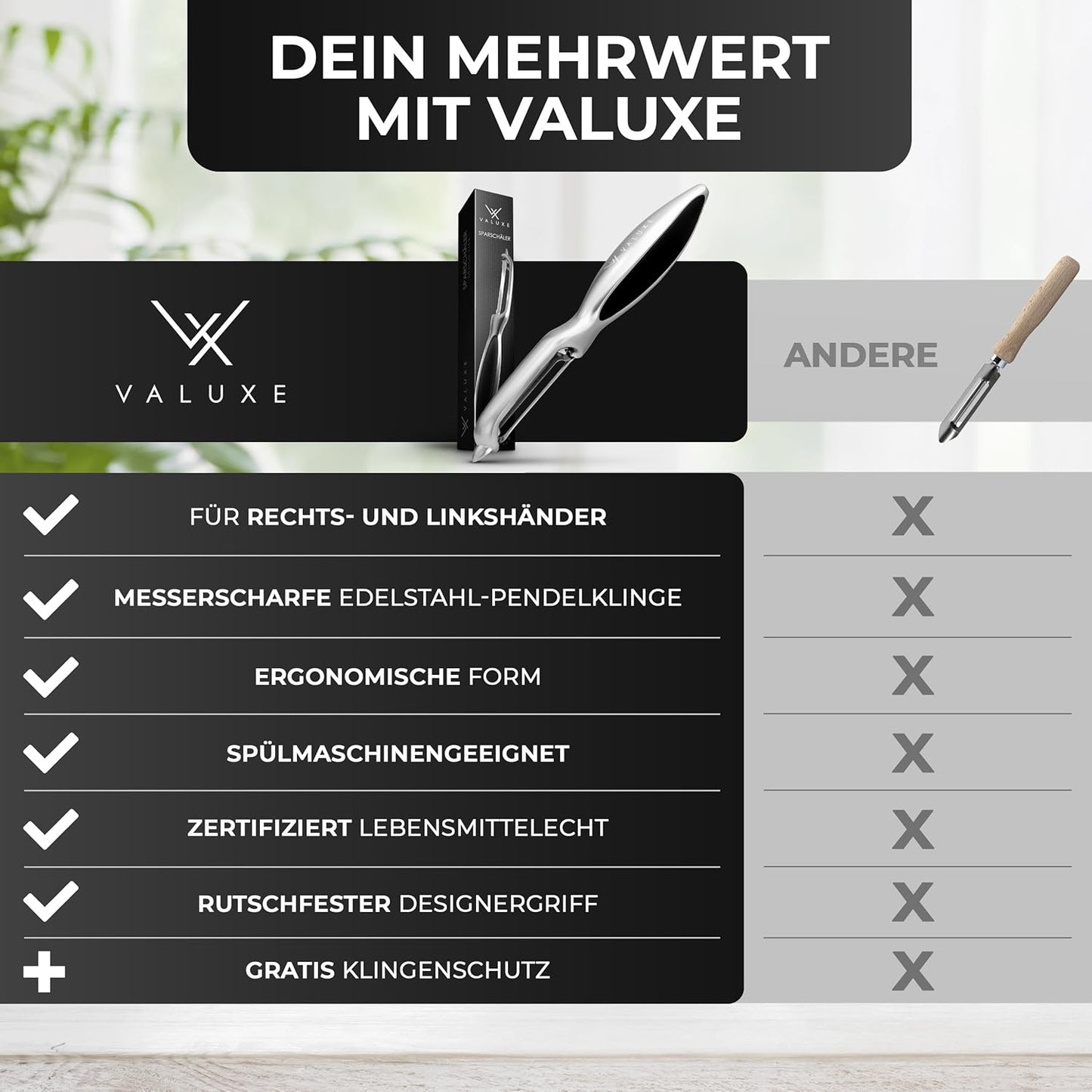 Sparschäler Design I smooth