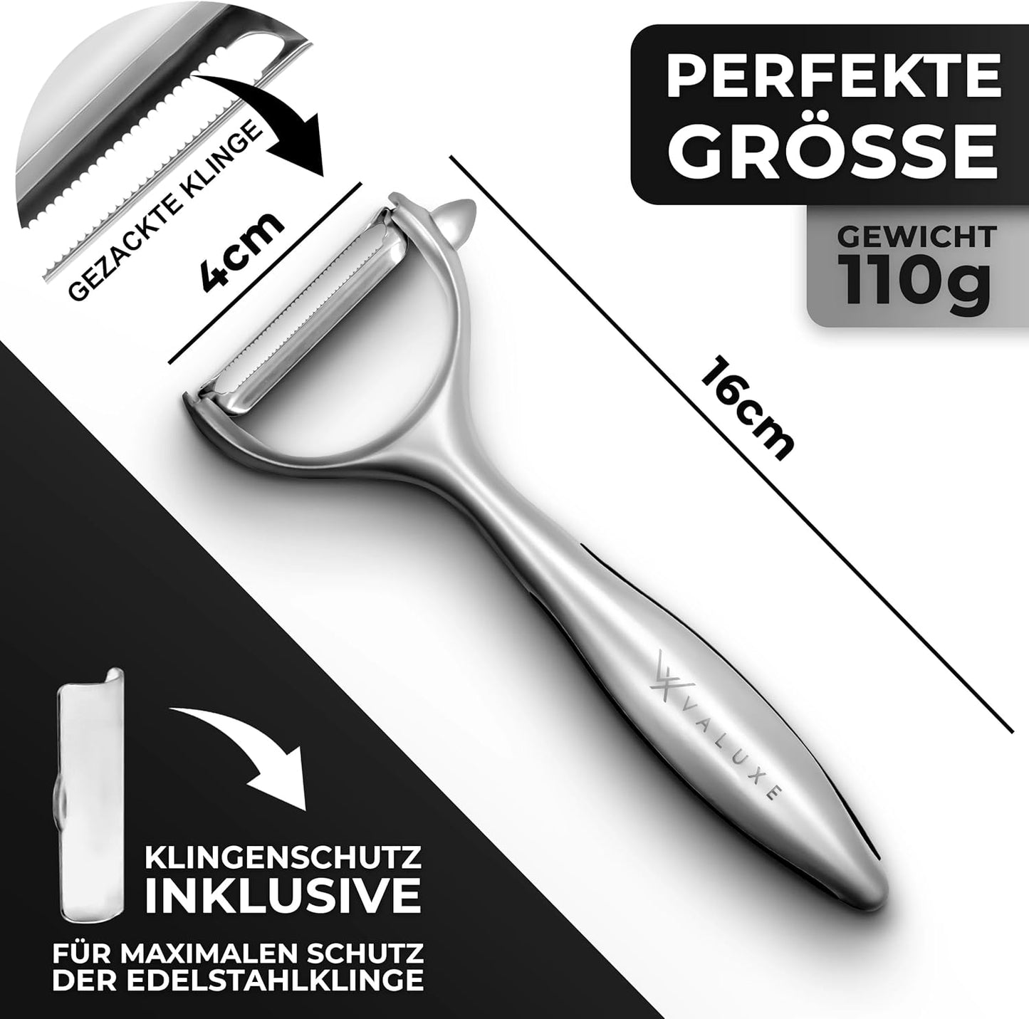 Sparschäler Design Y serrated