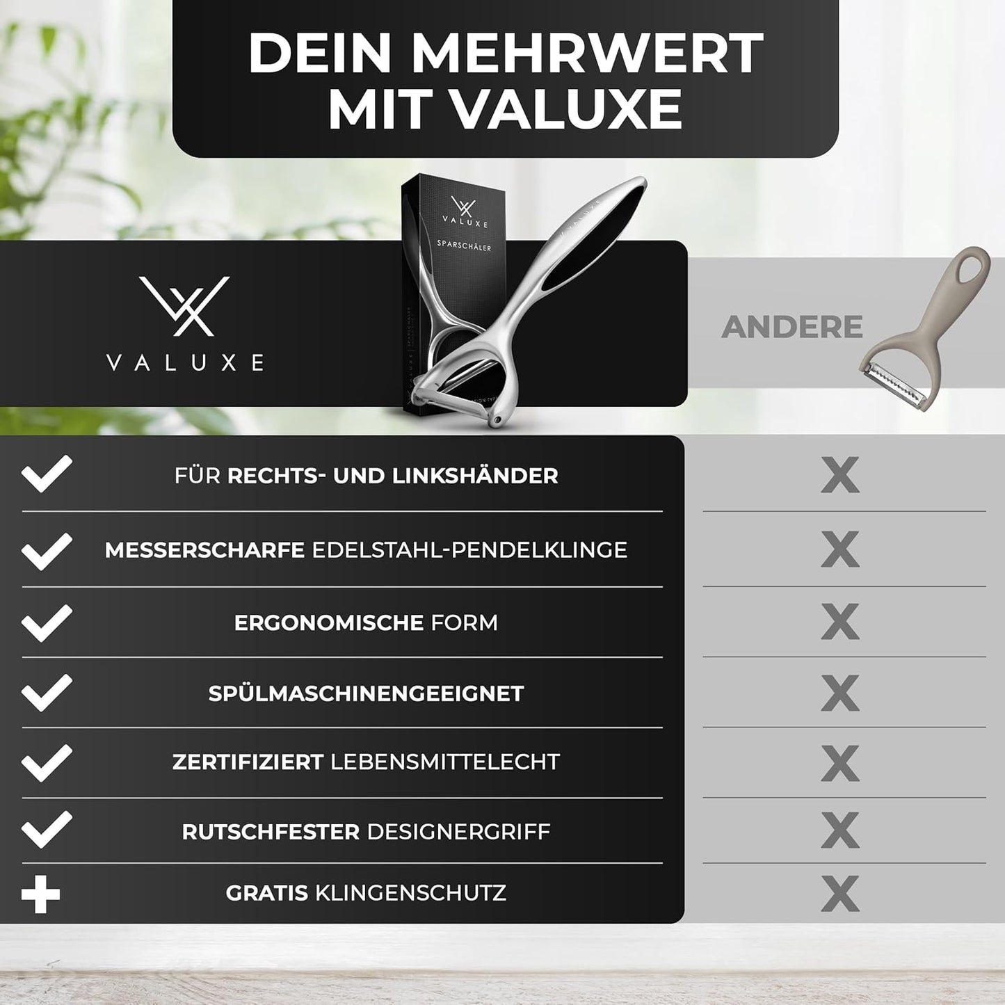 Sparschäler Design Y smooth