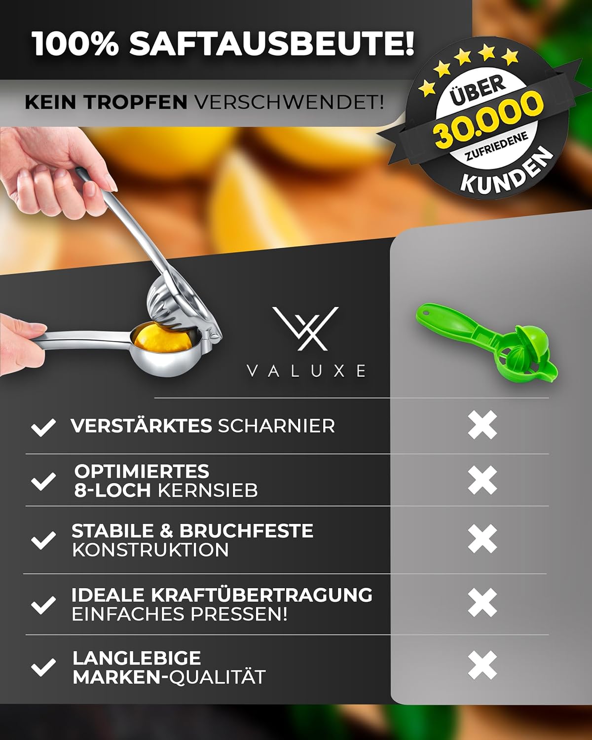 Zitronenpresse DELUXE